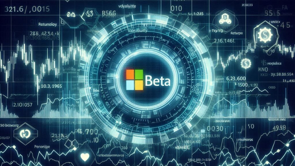 beta of Microsoft stock